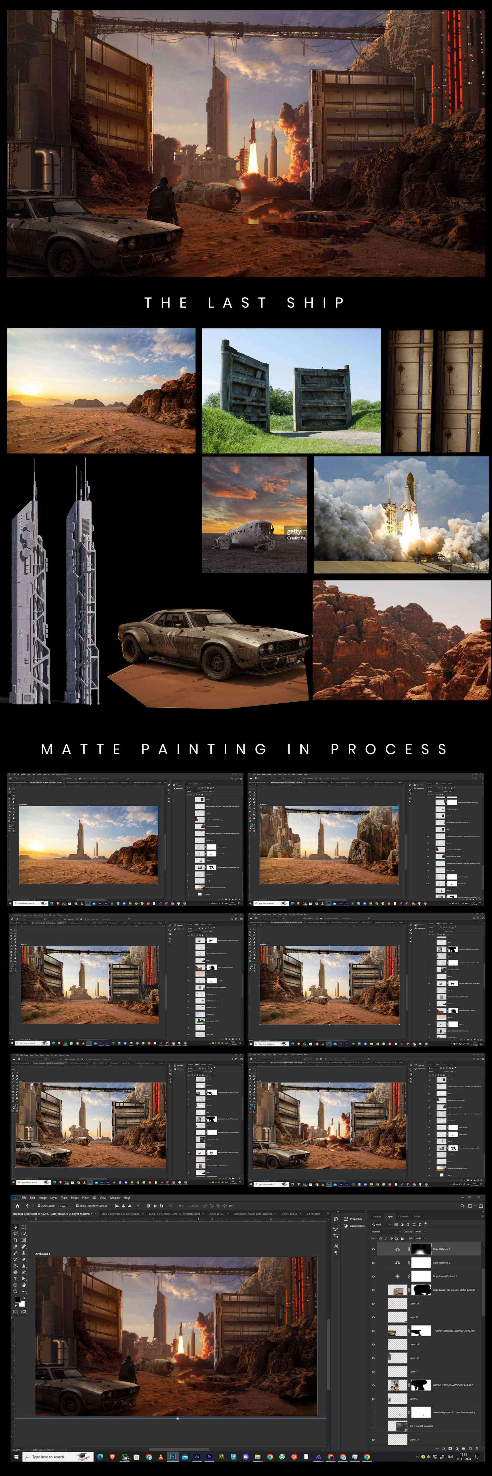 Krishna Bhatia - Professional matte painting for film and media.